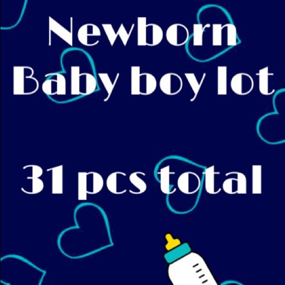 Newborn baby boy bundle